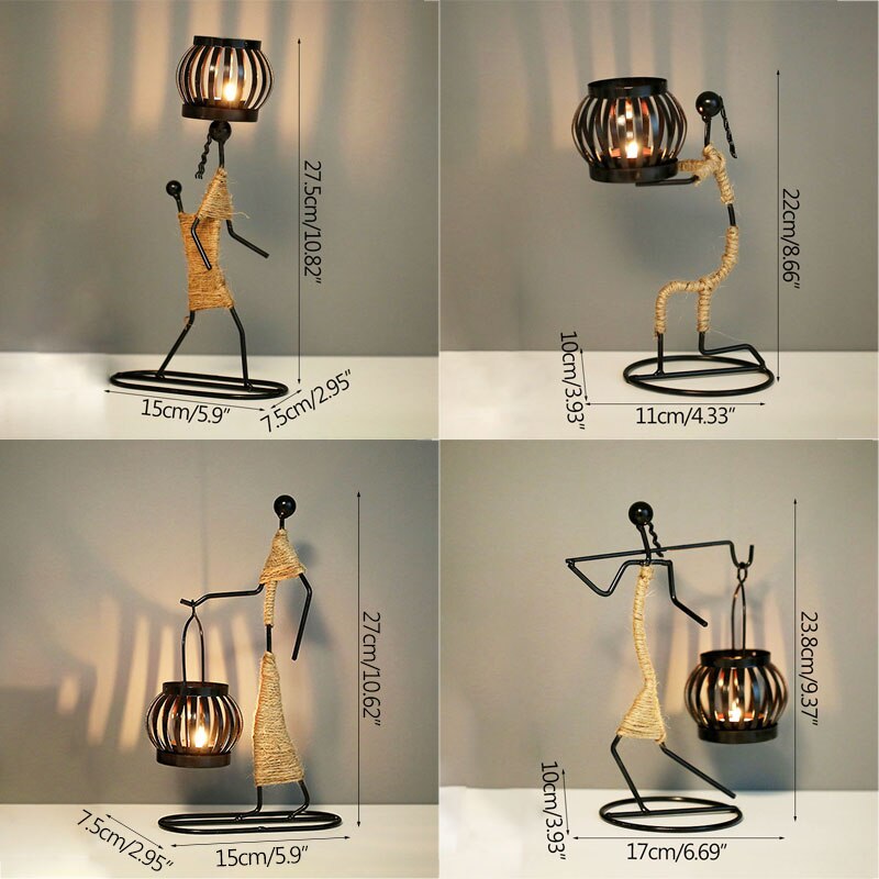 Nordic Metal Candlestick Nordic Metal Candlestick